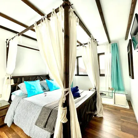 Apartamento 4 Con Wifi, Banera Hidromasaje Y Acceso A La Piscina Y Vista Espectacular * Tinajo