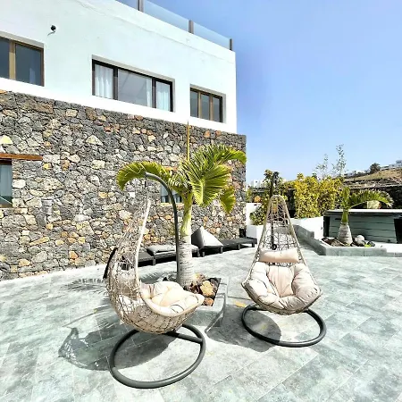 Apartamento 4 Con Wifi, Banera Hidromasaje Y Acceso A La Piscina Y Vista Espectacular Apartment Tinajo