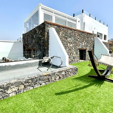 Apartamento 4 Con Wifi, Banera Hidromasaje Y Acceso A La Piscina Y Vista Espectacular * Tinajo